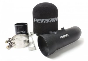 Subaru Forester Performance Air Intake - Perrin Performance - Short RAM - Black - `04-`08